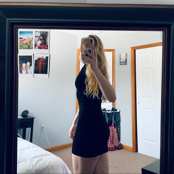Forever 21 black mini dress - Picture 1 of 6